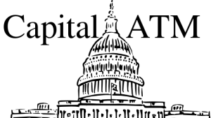 The Capital ATM logo, showing the capital building and the words "Capital ATM"